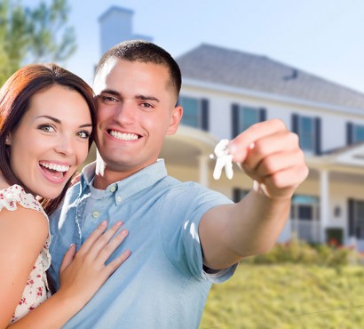 couple holding keys